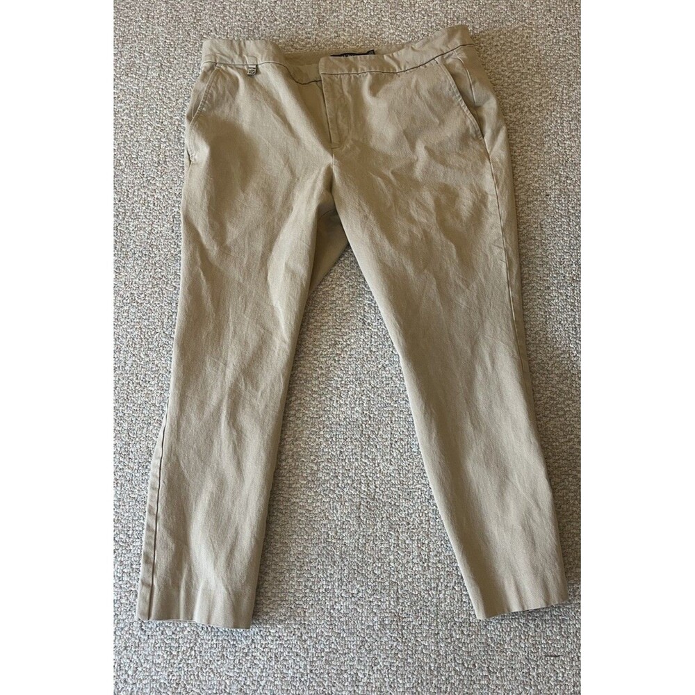 Lauren Ralph Lauren Womens Pants Beige Size 14P